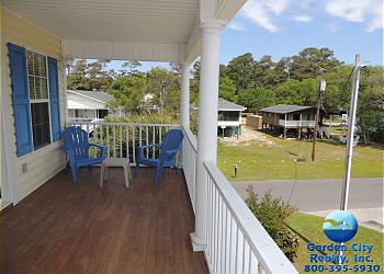 Drift Away - Upper Level Porch with an Ocean View