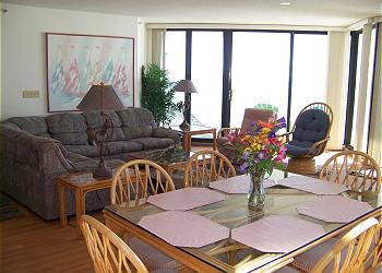 One Ocean Place 805 -Living Area