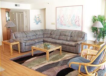 One Ocean Place 805 -Living Area