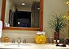 Downstairs bathroom with new shower, lovely high end finishes