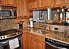 Kitchen with granite counters