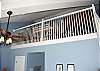 loft overloooks master bedroom