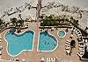 balcony view of the pool