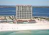 aerial view of beach club