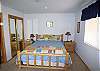 Big Bear House rental - Interior Photo - Master bedroom with Attached Bath