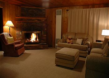Big Bear Cabin / Bungalow rental - Interior Photo - Cozy Livingroom