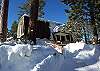 Big Bear Cabin / Bungalow rental - Exterior Photo - Exterior with snow!