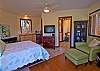 The downstairs Master Suite is just as luxurious as the upstairs one!