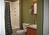 Upper level, main bathroom