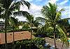 You will enjoy a partial ocean view from the outdoor lanai. The evening sky is especially beautiful.