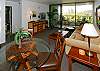 Mauna Loa Shores 306 has 2 bedrooms and modern, comfortable furnishings. The condo has a TV, a DVD player, and free high-speed Internet, both Ethernet and wireless.