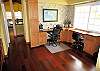...and if you really MUST work, there is a very comfortable work station for your use