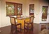 Dining area with lovely views.