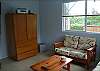 Lower level living room for larger groups