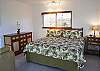 With a comfortable King sized bed, the downstairs suite will feel like home.
