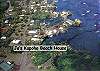 The home is located right on one of Kapoho's sheltered ocean inlets, perfect for swimming and snorkeling.