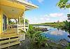 Enjoy the sunrises from your private deck as you look out over the lagoon to the open ocean.