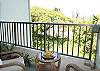 Enjoy meals or cocktails from the oceanfront, 3rd floor lanai of unit #304.