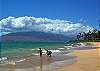 No matter how nice and comfortable your condo is, isn't this what you came for? Kamaole II, the beach in this photo, is right across the street!