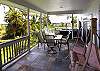 Large lanai with 6 person hot tub