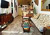 Unwind in the relaxing livingroom