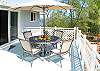 This back lanai is one of our favorite spots at Mele Kohola.