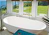 Sweeping ocean views from the bathtub