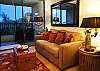 The Living room is comfortable and stylishly furnished.