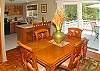 Between the dining room, breakfast bar, and large back lanai, there is plenty of seating for meals!