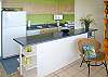 The kitchen is fully equipped for your comfort.