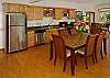 White Orchid Retreat has a fully equipped kitchen with new appliances including a dishwasher and everything you need to dine in.