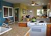 Open style kitchen and living room
