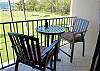 The lanai offers hours of ocean gazing (and whale watching in season!) across the gorgeous Surfside lawn.