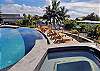 Another view of the amazing infinity pool. You can have sun on the pool deck or shade on the lanai!