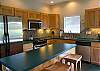 The kitchen is well stocked for cooking in your home away from home.