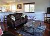 The Upper Living Room is open to the kitchen so your family and friends can enjoy each others company.