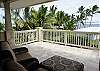 Relax and enjoy the sites and sounds of the Pacific Ocean from the second level lanai.