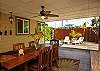 The fully fenced property gives you great privacy at the lanai and in the sunning area