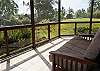 Off one of the Master Suites is a full sized futon for enjoying indoor/outdoor lounging or pull it out for your fifth guest to sleep in the open air.
