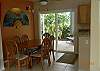 The downstairs unit (available for large parties) has a full eat-in kitchen too!