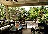 When you get out of the pond, grab a towel, grab a book, and hang out on the outdoor lanai.