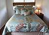 The Guest Bedroom is peaceful and comfortable.