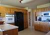 Cook as much as you like in the large, fully stocked kitchen.