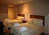 Hilton Head House rental - Interior Photo - Ground Level Double Bedroom with Futon and Foosball