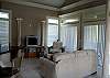Hilton Head House rental - Interior Photo - Third Floor Living Area with Sleeper Sofa and Additional Bath