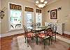 Hilton Head House rental - Interior Photo - Dining Area