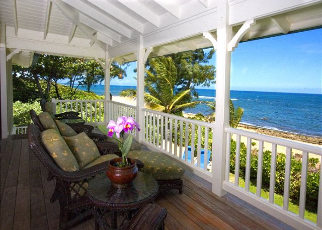 Luxury Beachfront Kauai Vacation Home
