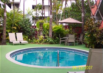 Honolulu Condominium rental - Exterior Photo - Pool Area