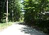 walk a country road to the beach about 3/4 mile