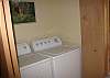 Washer and dryer on main floor